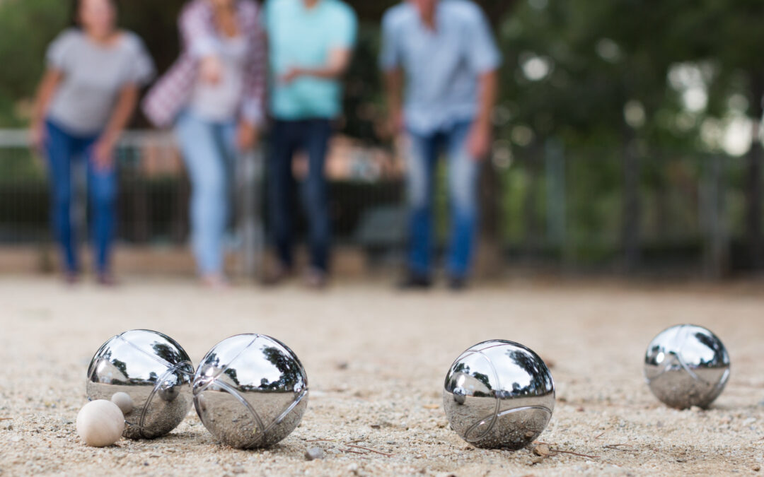 Concours de pétanque